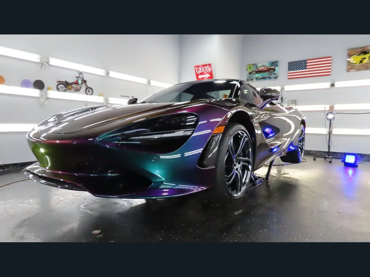 McLaren 750S Spider after ceramic coating at Advanced Detailing Sofla