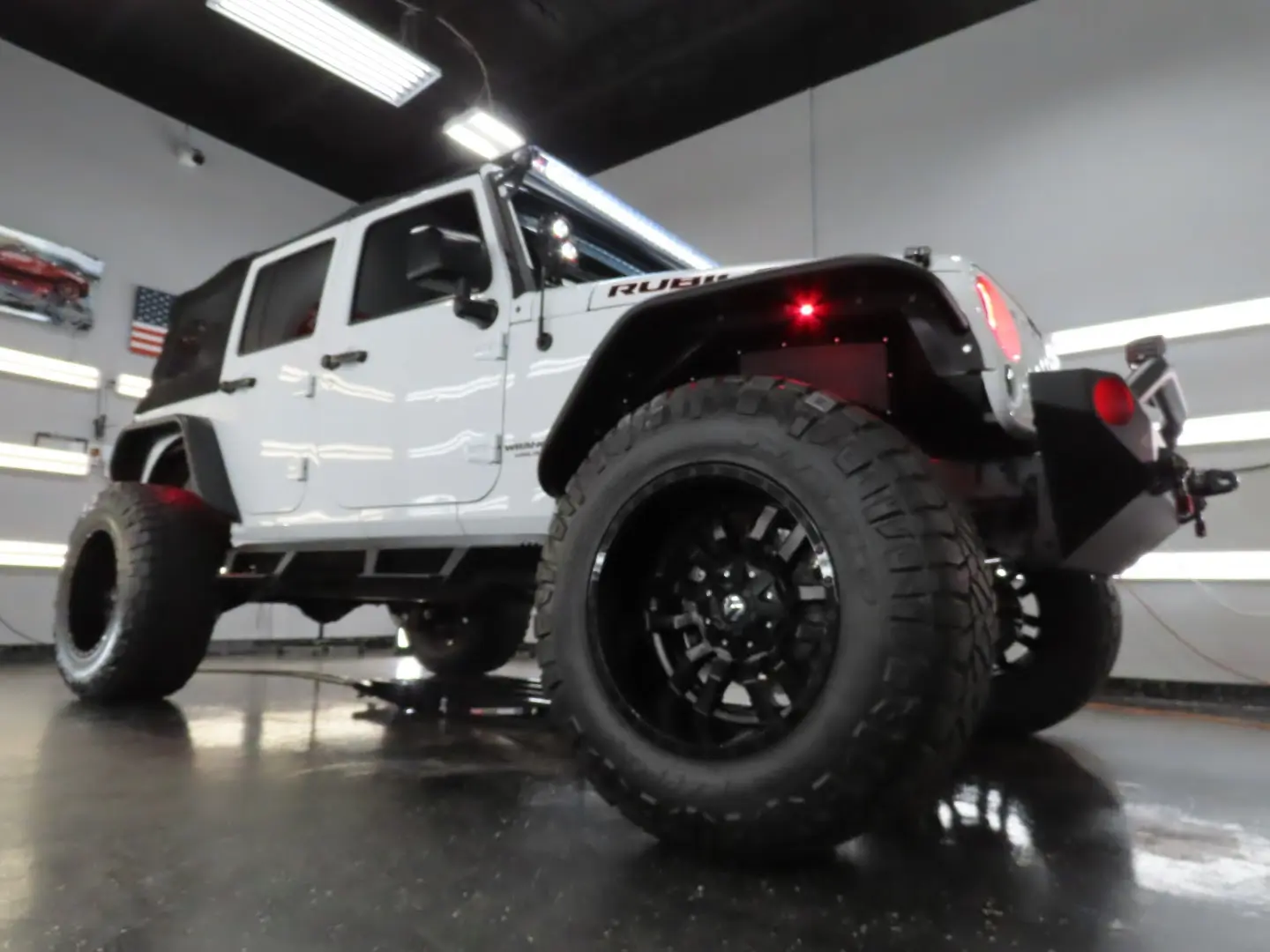 Jeep Wrangler at the Advanced Detailing Sofla studio in Pompano Beach