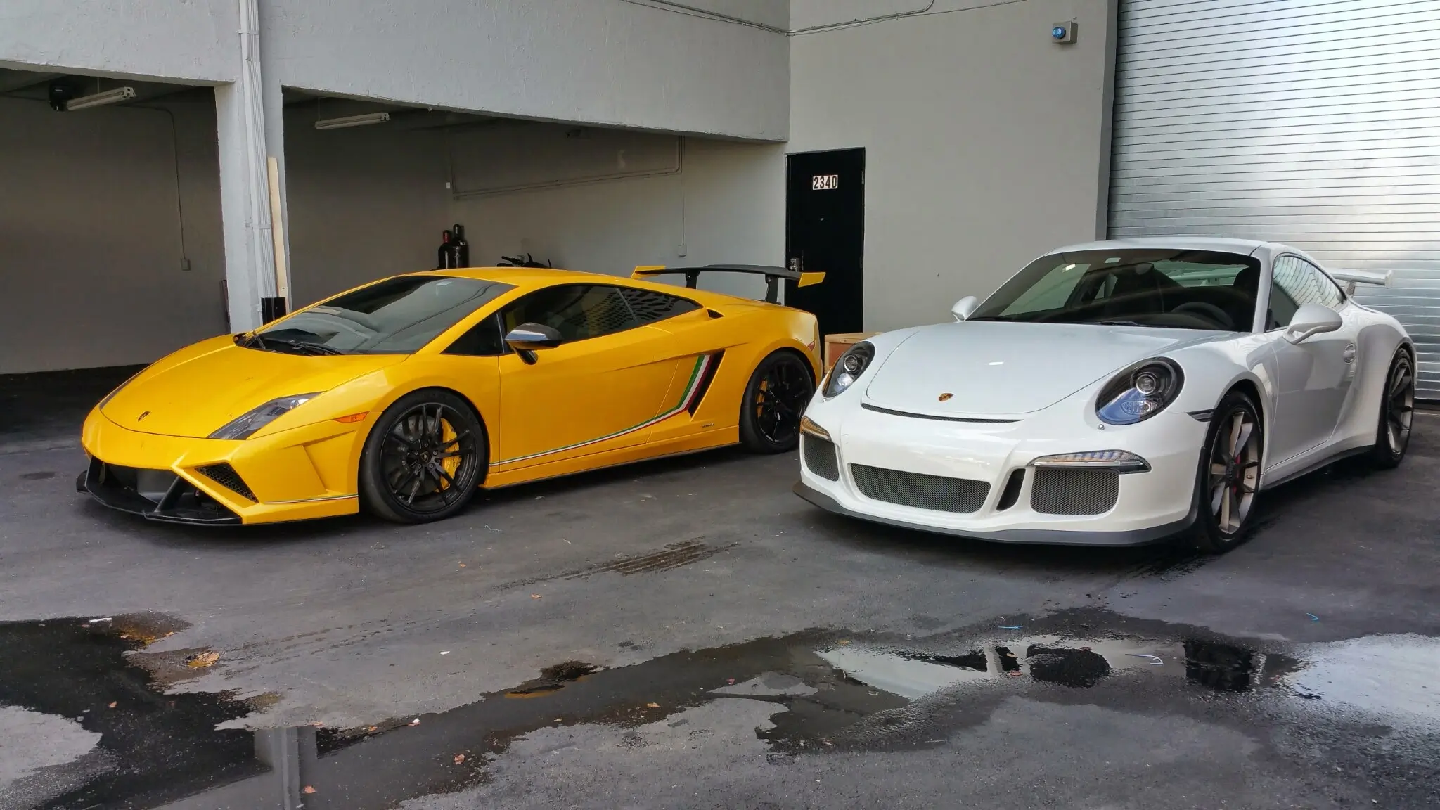 Lamborghini Huracán at the Advanced Detailing Sofla studio in Pompano Beach